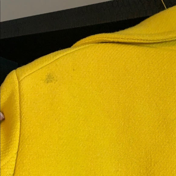 J Crew Majesty Pea Coat Golden Sun Size 2 - Picture 7 of 7